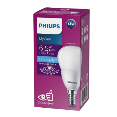 PHILIPS LED BULB 6.5W E14 P48 APR